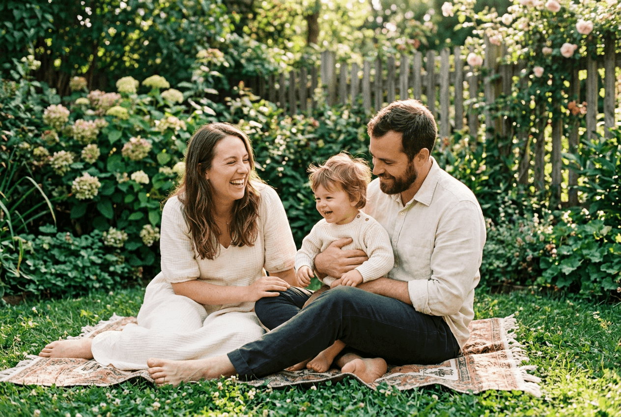 Illustrative parents and children